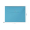 Leitz A4 Privacy Document Wallet with 2 Compartments, Ideal for