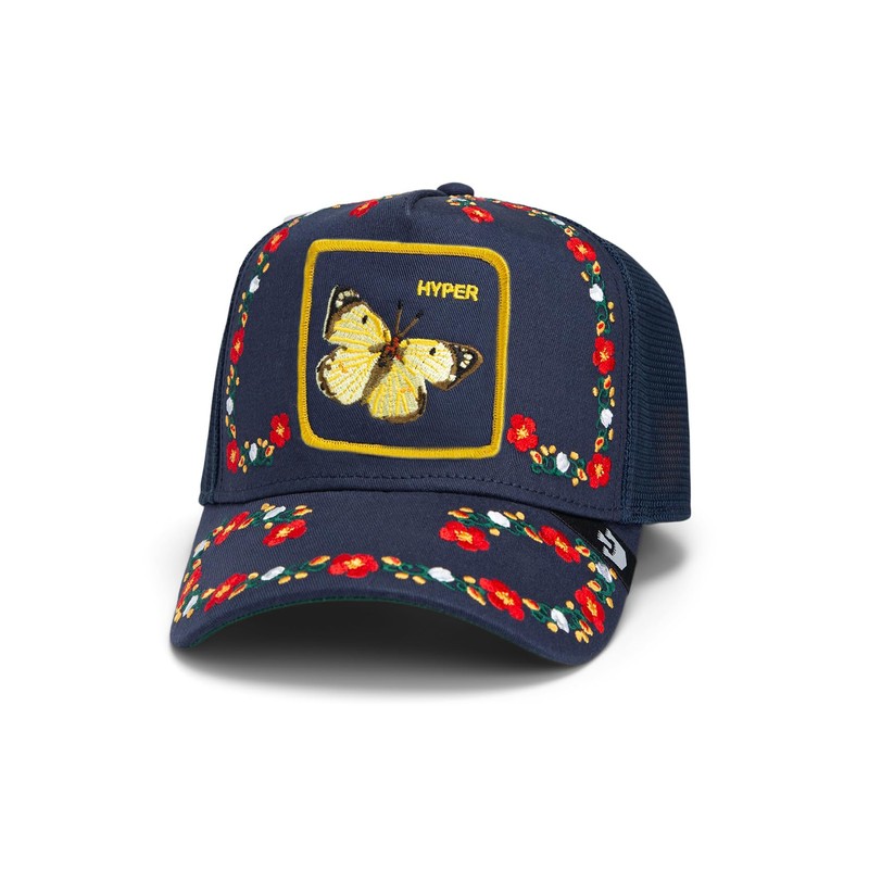 Goorin Bros. Trucker Cap Hyper Active Navy Dark Blue, Size: