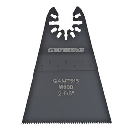 Genesis GAMT515 Universal Quick-Fit 2 5/8" Oscillating Multi-Tool Quick-Release Wide Flush Cut Blade
