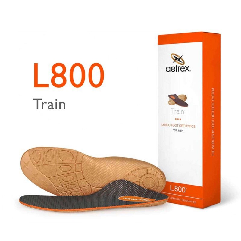 Elevate Your Workout: Aetrex Men's Train Orthotics - Effortless Training