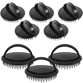 Healeved 8pcs Scalp Massage Brush for Hair Care Soft Shampoo Scrubber for Portable Exfoliator for Easy Scalp Cleaning and Circulation Boost