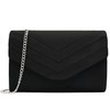 Milisente Solid Evening Clutch Bags For Women Party Wedding Cocktail