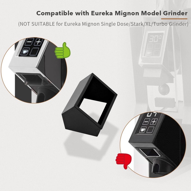 Coffee Grinder Grind Spout Funnel Coffee Accessories Pack of 2pcs