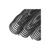 Espiral Negro Para Engargolar Paso 3:1 (36 Vueltas)