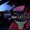 SecosAutoparts 7Pcs Carbon Fiber Steering Wheel Cover Trims Steering Wheel