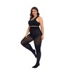 CozyWow Women's Tights Elastic Semi Opaque Tights Plus Sizes XL-4XL,