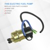 Electric Fuel Pump 12v (8mm In/Outlet) Compatible with Kawasaki Mule