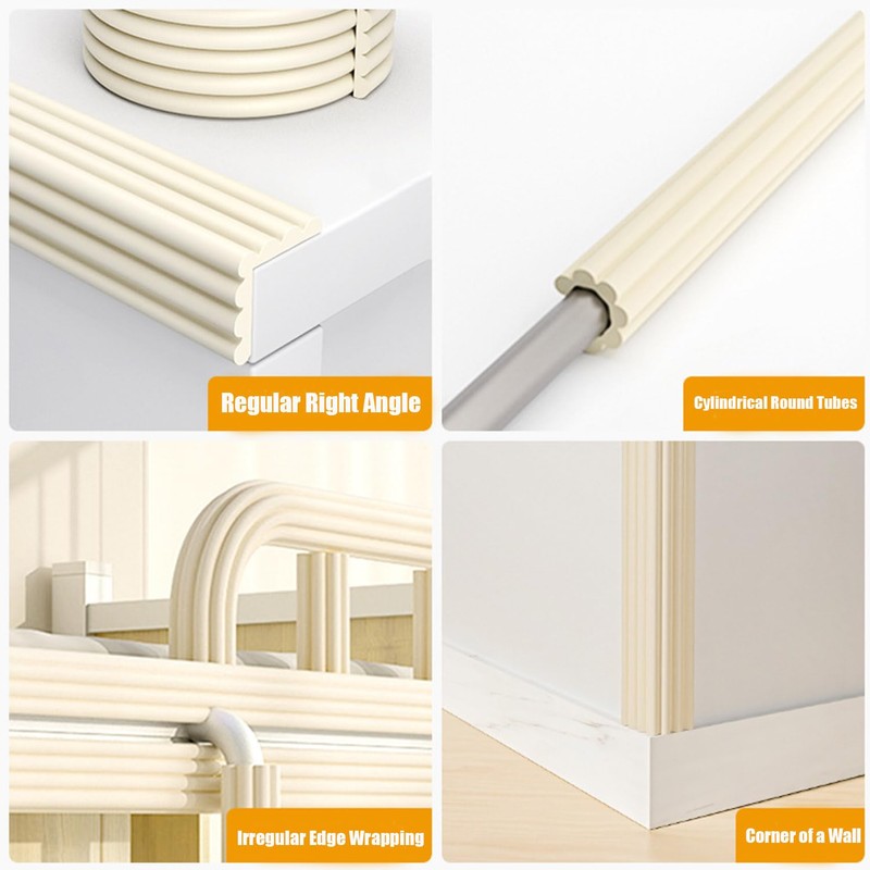 Soft Extra-Wide Edge Protector for Baby, 6.5ft Baby Proofing Edge