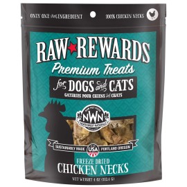 Northwest Naturals 4 Ounce Human Grade Pet Food Freeze Dried Bite Sized Treats For Dogs Cats