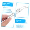 Gatuida Stainless Steel Eyelid Forceps Meibomian Gland Expressor Tweezers for