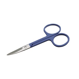 Professional Stainless Steel Cosmetic Scissors (Curved Craft Scissors For Eyebrow)