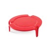 Nordic Ware 2-Tier Plate Stacker, One, Red, 1 Count (Pack
