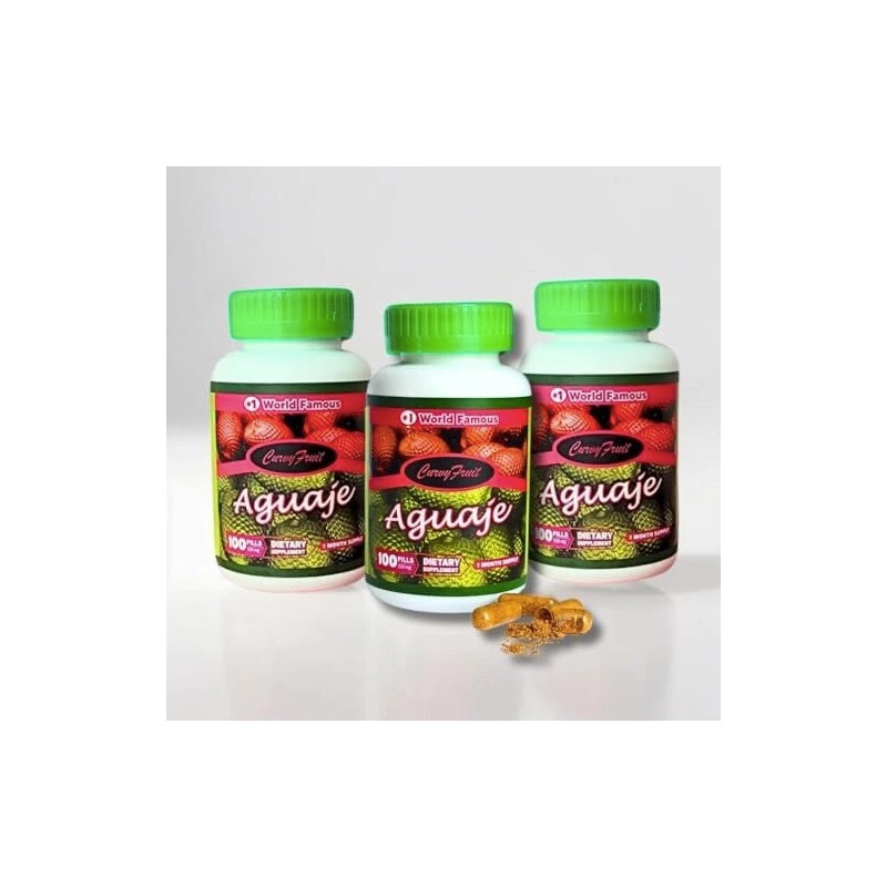 AGUAJE CURVY FRUIT Pills: BIG BOOTY, BREAST & HIPS -3