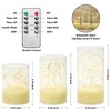 3 Pcs Flameless Candles with Remote Control, Battery Operated LED