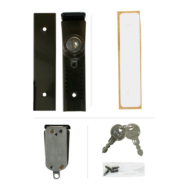 GUARD No.540-2B Sash Window Auxiliary Lock, Window and Burr Crime