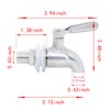 Lilaly 1 pack Stainless Steel Water Spigot, Spigot for Beverage