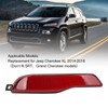Rear Bumper Reflector Strips 68105145AC Red Reflective Strips Replacement for