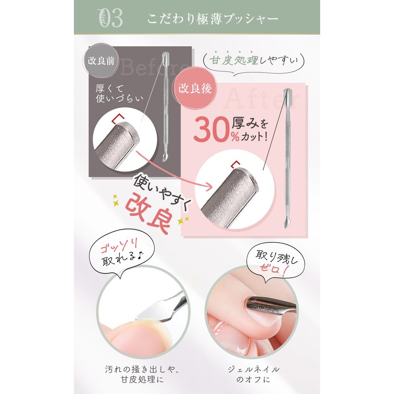 Cheria Cuticle Nipper, Cuticle Nipper, Cuticle Treatment, Nail Care, Pusher,
