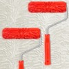 Reallnaive 2 Pcs 7'' Texture Pattern Paint Roller for Wall