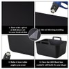 OLYCRAFT 2pcs ABS Plastic Sheet 21x30cm Black Rigid Moldable Panel
