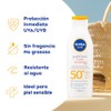 Protector Solar NIVEA SUN FPS 50 Piel Sensible Sunscreen SPF