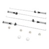 Whirlpool W11396716 OEM Top Load Washer Suspension Rod Kit