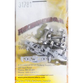 Precision Scale HOn3 #31781 Trucks, Westside Logging w/26" Wheels, 4'-0"