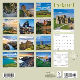 Carousel Calendars, Ireland 2025 Wall Calendar