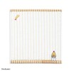 Towel Museum mofusand Striped Wash Towel, Orange, Ebinyan, Cats, Cute,
