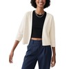 Urban CoCo Women's Lightweight 3/4 Sleeve Cropped Cardigan Casual Open