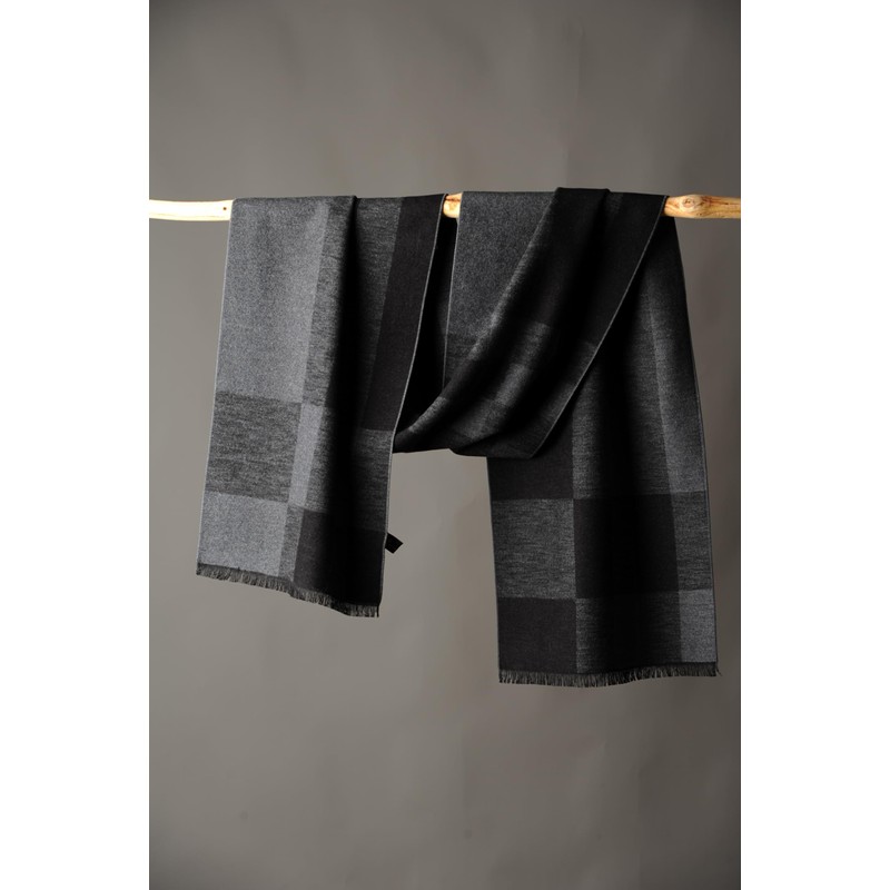 CUDDLE DREAMS Men's Silk Scarves, 100% Mulberry Silk Brushed, Luxuriously