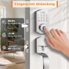 Probrico Smart Keyless Entry Door Lock Deadbolt,Front Door Handleset with