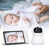 Baby Monitor 720P HD Display Pan Tilt Camera Two Way