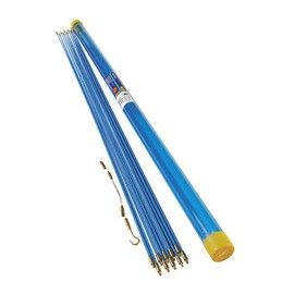 10 x 1.1m Cable Access Kit Toolbox Electricians Puller Pulling Rods Wires