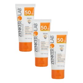 3 Pzas Protector Solar Zenker Lab 50 Fps 60g Cu                                                                                                       