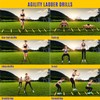 Yes4All Agility Ladder Speed Training Equipment - Speed Ladder for