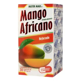Mango Africano Reforzado Master Magic Cápsulas 500mg 2 Pieza