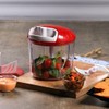 Wonderchef Food and Vegetable String Chopper; Red