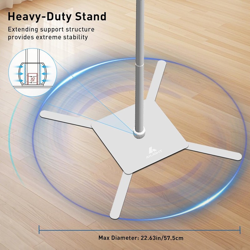 Ailight Ultra-Stable Projector Stand (19.5"-47.5") – Heavy Duty Floor &
