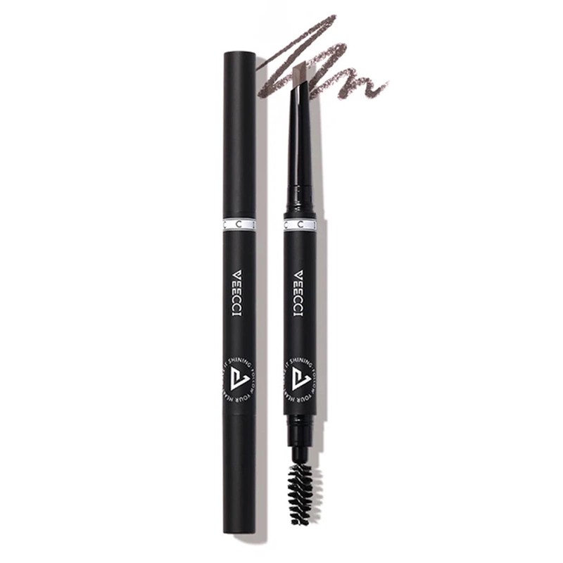 VEECCI Diamond Eyebrow Pencil - Quick Fill, Smudge-Proof, Nourishing Formula