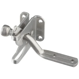 National Hardware N342-600 Automatic Gate Latch, Includes 4-Inch Bar, Coated with WeatherGuard Protection, Stainless Steel