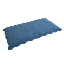 Revel 910-6812 Long Cushion Cover, Set of 2, for Long Cushion 26.8 x 47.2 inches (68 x 120 cm), 100% Cotton, Washed Quilt, Water Resistant, Quilting