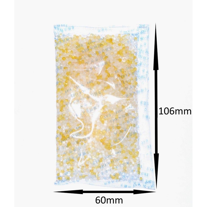 celloexpress SELF INDICATING 25g - YELLOW Silica Gel Pouches Sachets
