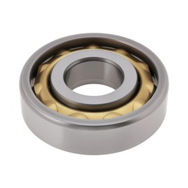 VGOL 1 x BO15 Shoulder Ball Bearing with 11 Balls, Magneto Bearings, 40 x 15 x 10 mm Ball Bearings, Suitable for Skateboard, Wheels, Inline Skates, Engines