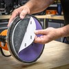 Trend Aluminium Oxide 225mm Random Orbit 180 Grit Abrasive Sanding