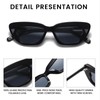 DUCO 1104 Women's Sunglasses, Polarized Sunglasses, UV 400 Protection, For