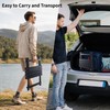 Lightweight Aluminum Folding Camping Table with Height 23.6 in