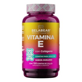 Solanum Vitamina E Sabor Durazno 100 Gomitas By Belabear