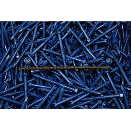 (150) Hex Washer Head 1/4 x 2-3/4 Concrete Masonry Screws Tapcon Anchor & Bit