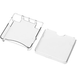 GRASSCALM Gameboy Advance SP Full Cover Hard Case for GBA SP Gameboy Advance SP Transparent Clear Crystal Protection Drop Protection Shock Absorption Lightweight PC Material (Set of 2)